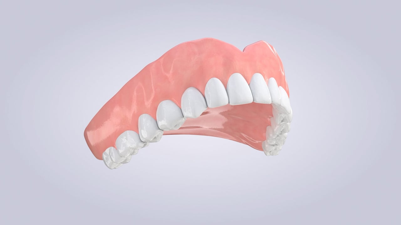 Poster image for the Dentures patient-education video